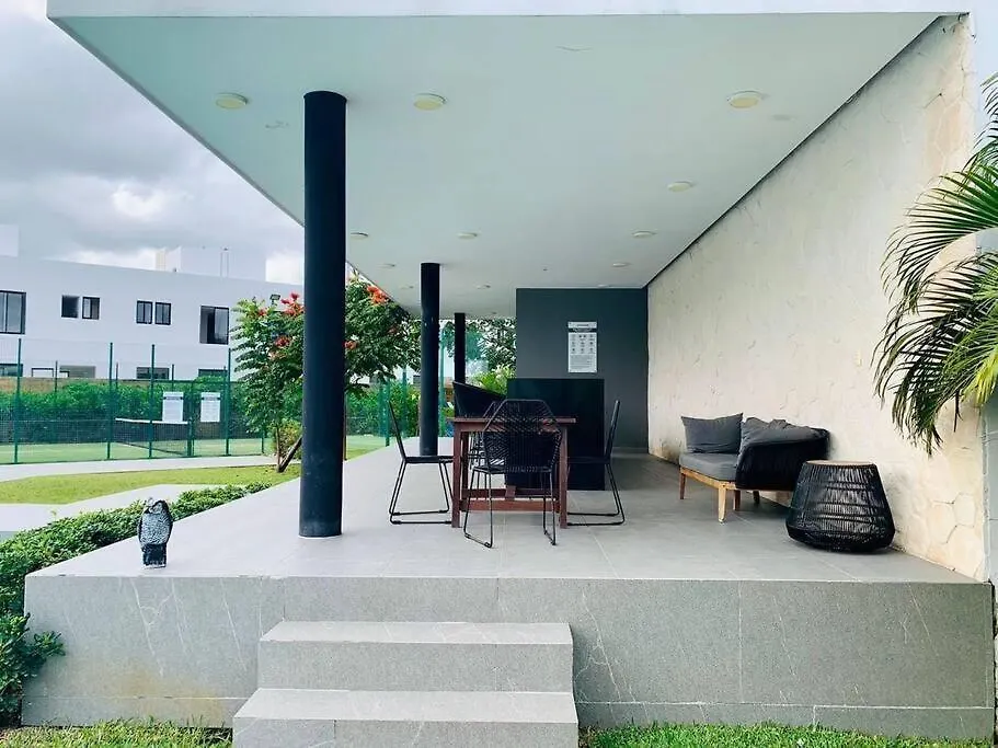 Вилла Casa Nah Ha' Con Jacuzzi, Jardin Y Alberca Плая-дель-Кармен Мексика