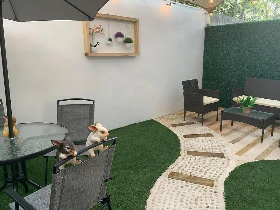 Вилла Casa Nah Ha' Con Jacuzzi, Jardin Y Alberca Плая-дель-Кармен Дом отдыха